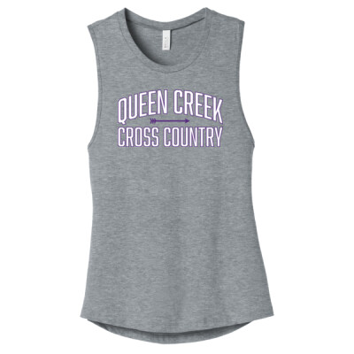 Queen Creek Cross Country Women's Jersey Muscle Tank Thumbnail