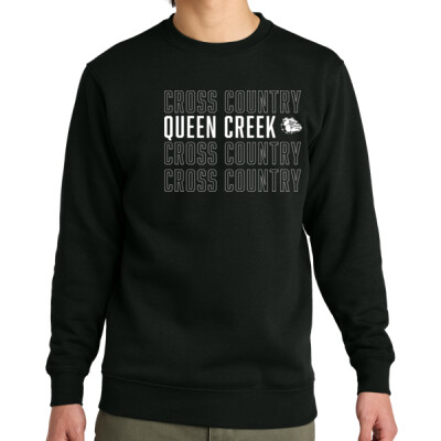 Queen Creek Bulldog White Imprint Crewneck Thumbnail
