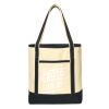 Large Cotton Canvas Boat Tote Thumbnail