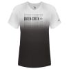Women's V-Neck Ombre T-Shirt Thumbnail