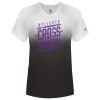 Women's V-Neck Ombre T-Shirt Thumbnail