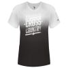 Women's V-Neck Ombre T-Shirt Thumbnail