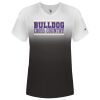 Women's V-Neck Ombre T-Shirt Thumbnail