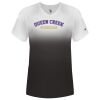 Women's V-Neck Ombre T-Shirt Thumbnail